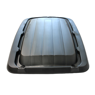 2 Passenger Canopy with Handles - Black